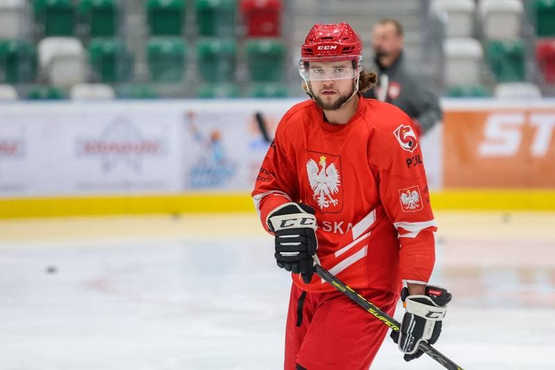 Ice Hockey. Poland national team. Training. 06.11.2023