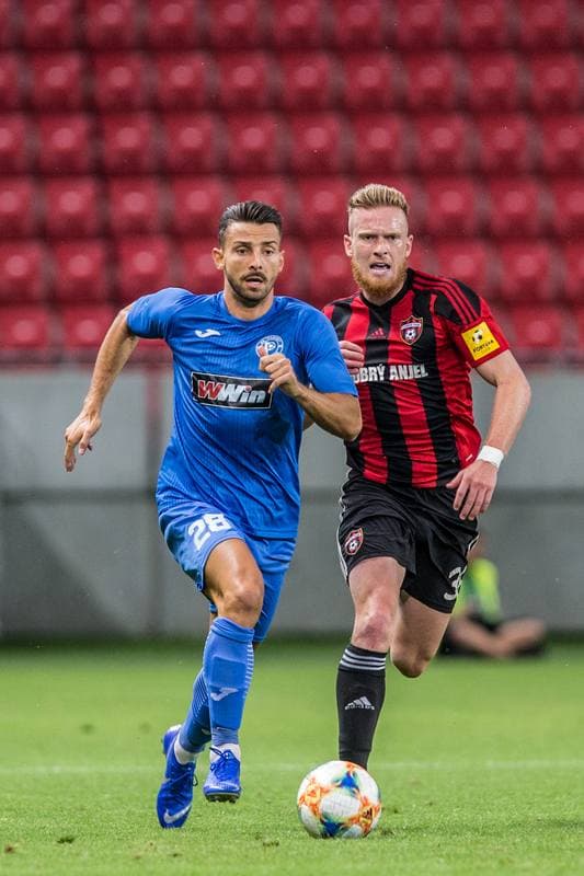 Football. UEFA Europa League. Spartak Trnava - Radnik Bijeljina. 18.07.2019