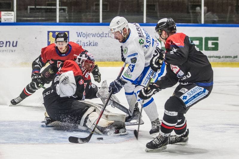 Ice Hockey. PHL. Re-Plast Unia Oswiecim - Ciarko STS Sanok. 20.12.2021