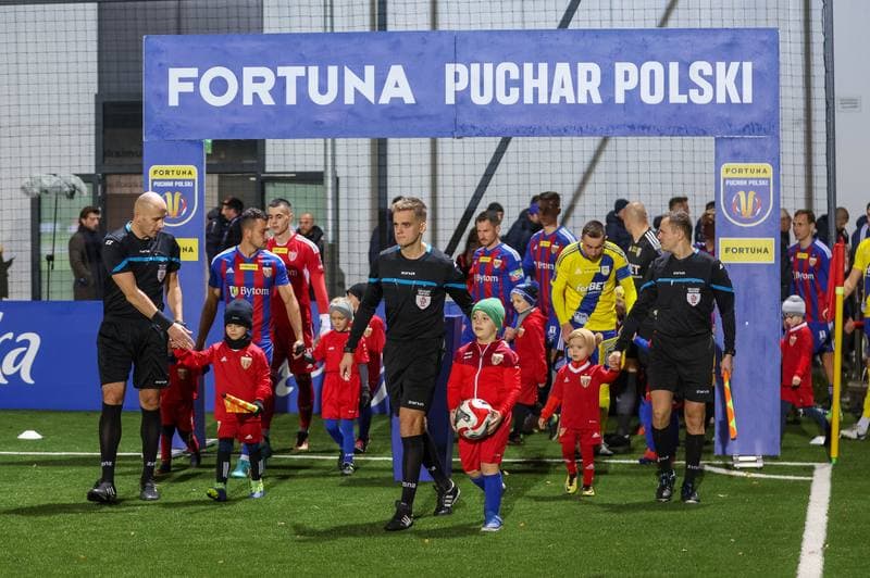 Football. Fortuna Puchar Polski. Polonia Bytom - Arka Gdynia. 08.11.2023