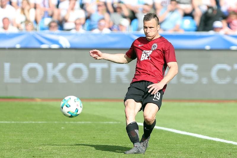 Football. HET Liga. Banik Ostrava - AC Sparta Praha. 28.04.2018