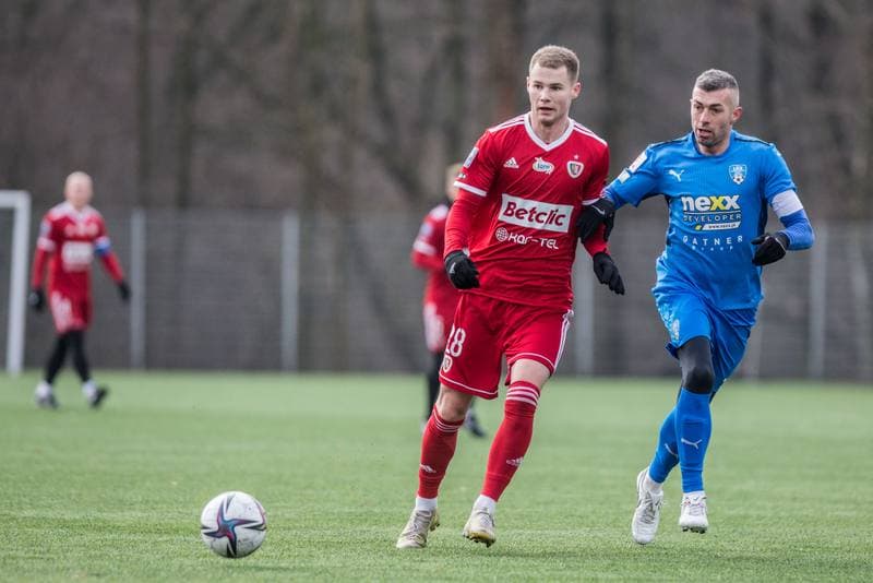 Football. Sparing. Piast Gliwice - LKS Goczalkowice Zdroj. 15.01.2022