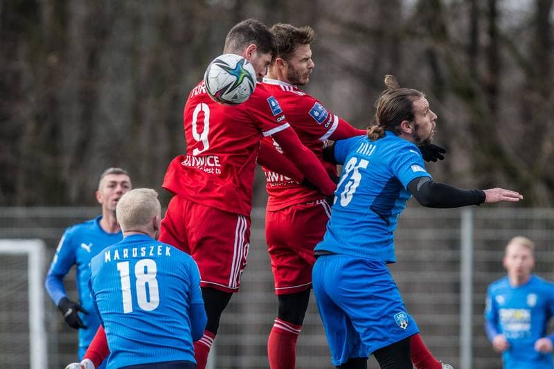 Football. Sparing. Piast Gliwice - LKS Goczalkowice Zdroj. 15.01.2022