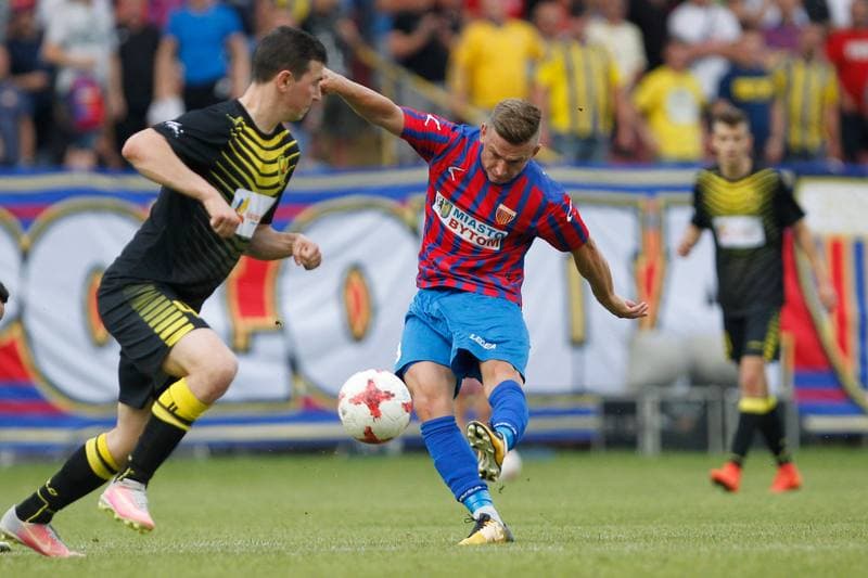 Football. Playoff for III Liga. Polonia Bytom - Ruch Radzionkow. 16.06.2018