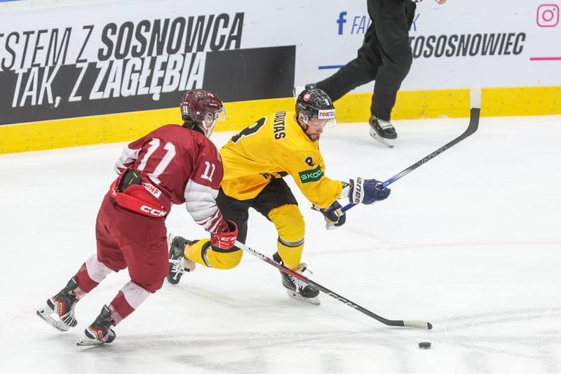 Ice Hockey. Euro Ice Hockey Challenge. Latvia - Lithuania. 09.11.2023