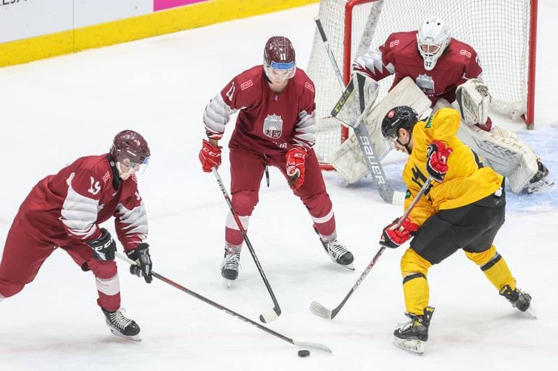 Ice Hockey. Euro Ice Hockey Challenge. Latvia - Lithuania. 09.11.2023