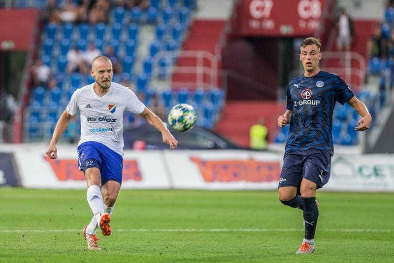Football. Fortuna:Liga. Banik Ostrava - 1 FC Slovacko. 23.08.2019