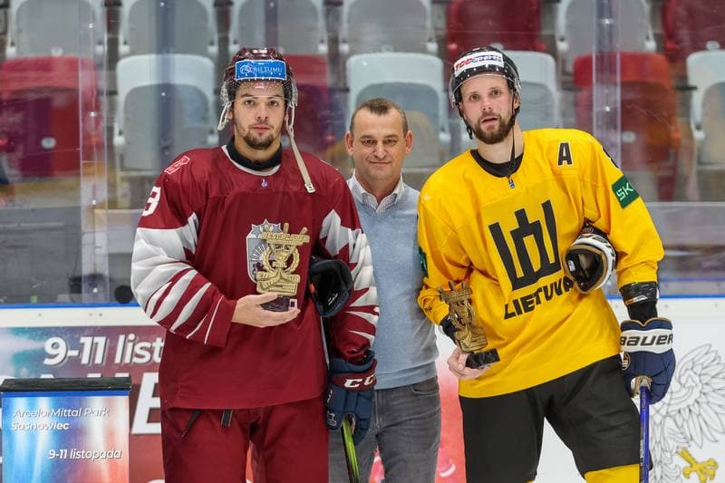Ice Hockey. Euro Ice Hockey Challenge. Latvia - Lithuania. 09.11.2023