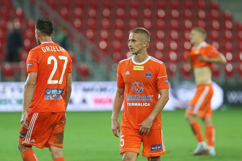 Football. Fortuna I Liga. GKS Tychy - Bruk-Bet Termalica Nieciecza. 11.08.2018