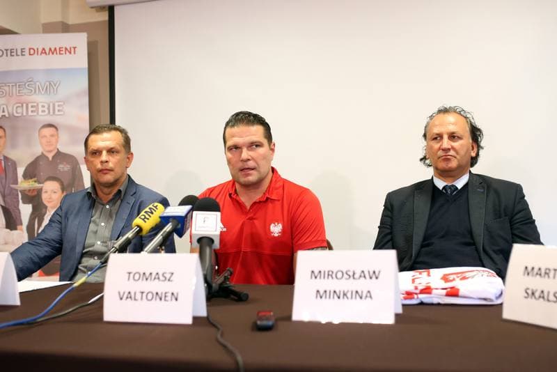 Ice Hockey. Poland national team. Press Conference. 21.08.2018