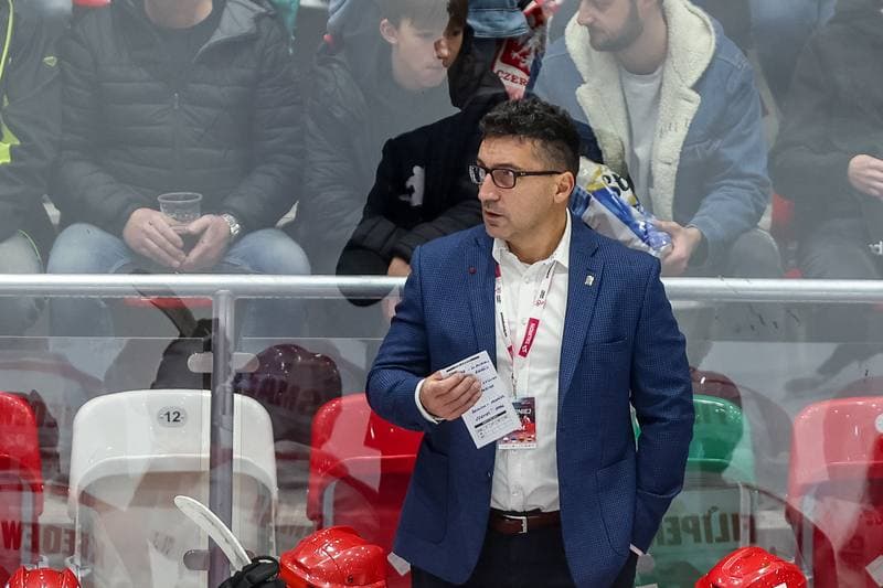 Ice Hockey. Euro Ice Hockey Challenge. Poland - Latvia. 10.11.2023