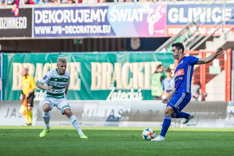 Football. PKO BP Ekstraklasa. Piast Gliwice - Lechia Gdansk. 31.08.2019
