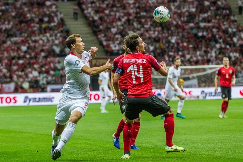 Football. Euro 2020 Qualifiers. Poland - Austria. 09.09.2019