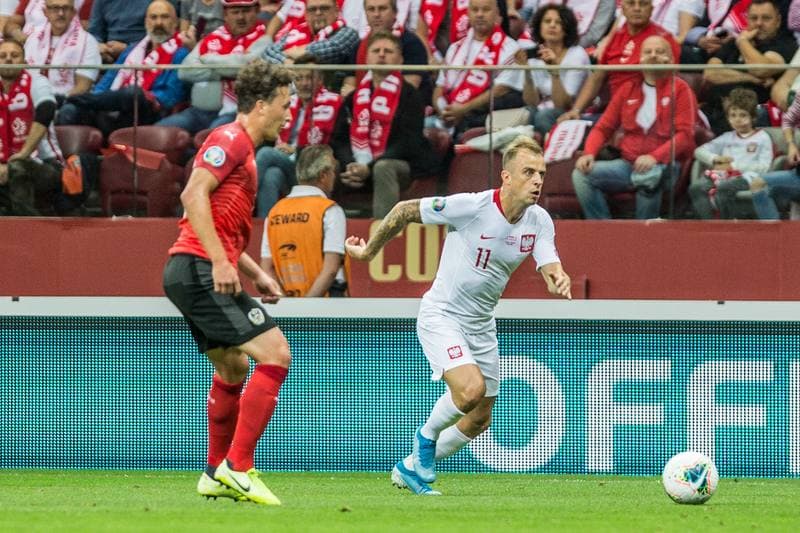 Football. Euro 2020 Qualifiers. Poland - Austria. 09.09.2019