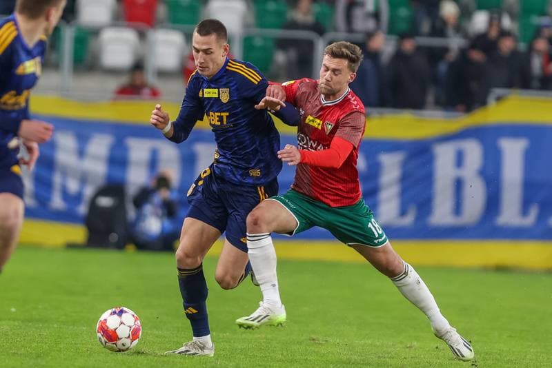 Football. Fortuna I Liga. Zaglebie Sosnowiec - Arka Gdynia. 12.11.2023