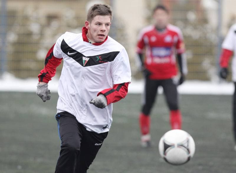 Football. Tychy Sparing. GKS Tychy - Podbeskidzie Bielsko-Biala. 19.01.2013