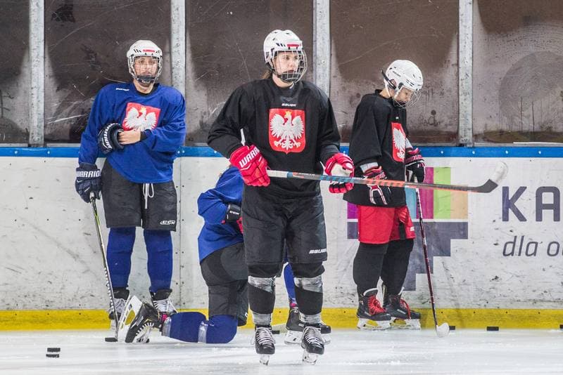 Ice Hockey. Poland national team. Training. 24.09.2019
