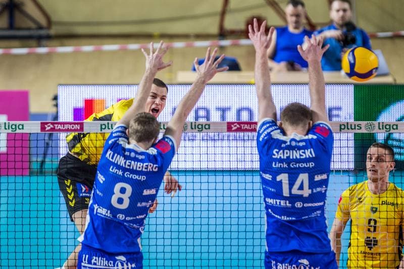 Volleyball. PlusLiga. GKS Katowice - Slepsk Malow Suwalki. 25.02.2022