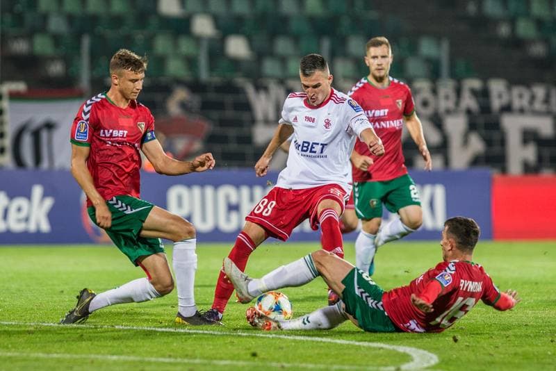 Football. Totolotek Puchar Polski. Zaglebie Sosnowiec - LKS Lodz. 26.09.2019