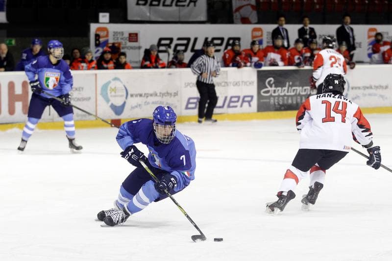 Ice Hockey. U20 World Championship Division I. Italy - Japan. 14.12.2018