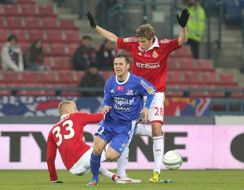 Football. T-Mobile Ekstraklasa. Wisla Krakow - Podbeskidzie Bielsko-Biala. 04.03.2013