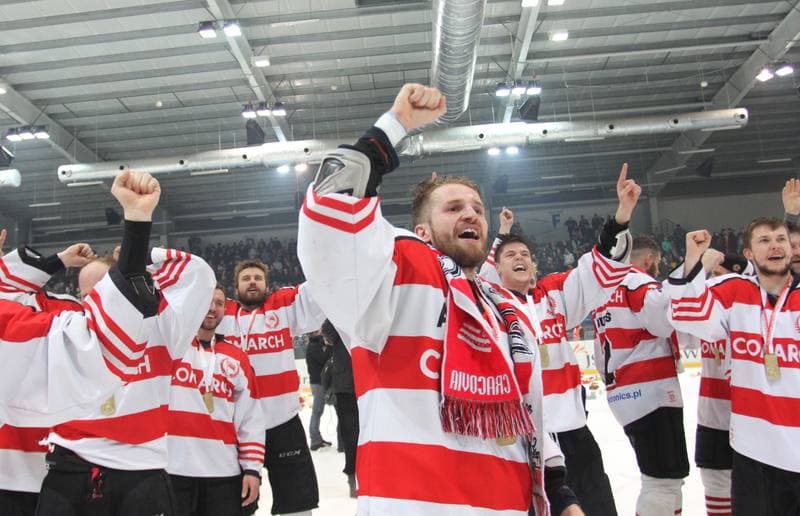 Ice Hockey. Polska Liga Hokejowa. JKH GKS Jastrzebie - Comarch Cracovia Krakow. 24.03.2013