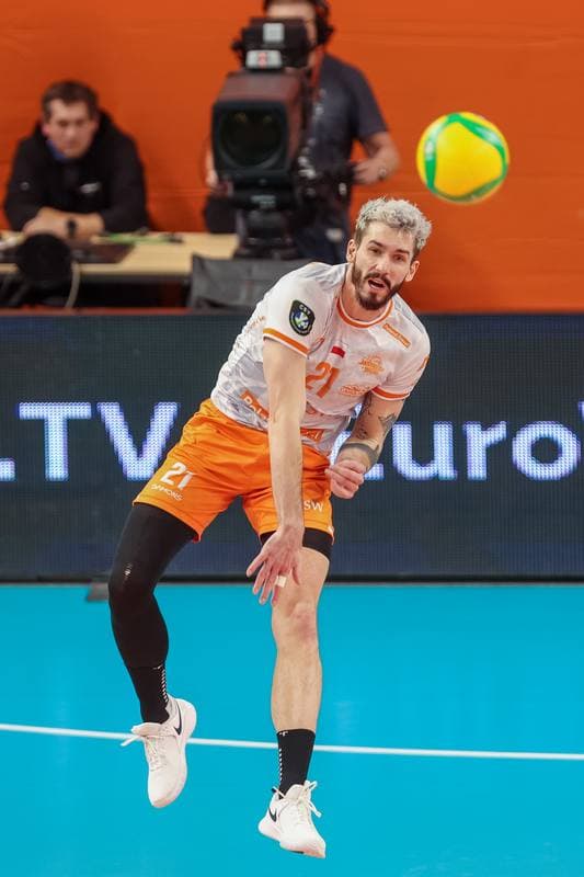 Volleyball. CEV Champions League. Jastrzebski Wegiel - Guaguas Las Palmas. 22.11.2023