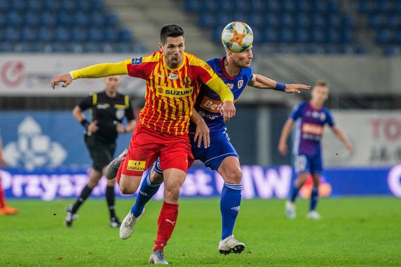 Football. PKO BP Ekstraklasa. Piast Gliwice - Korona Kielce. 26.10.2019