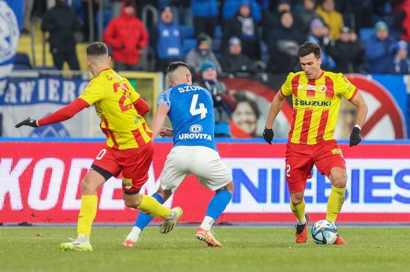 Football. PKO BP Ekstraklasa. Ruch Chorzow - Korona Kielce. 26.11.2023