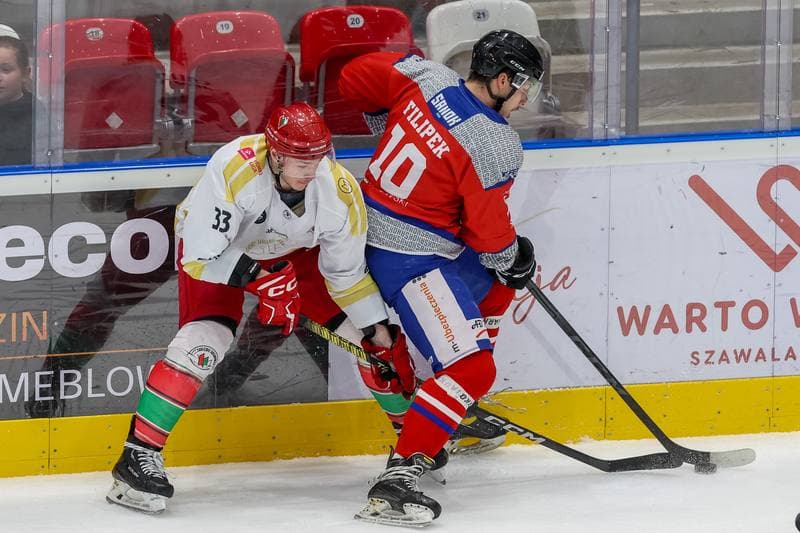 Ice Hockey. Tauron Hokej Liga. Zaglebie Sosnowiec - Marma Ciarko STS Sanok. 26.11.2023