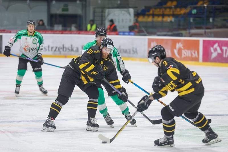 Ice Hockey. Tauron Hokej Liga. JKH GKS Jastrzebie - GKS Katowice. 28.11.2023