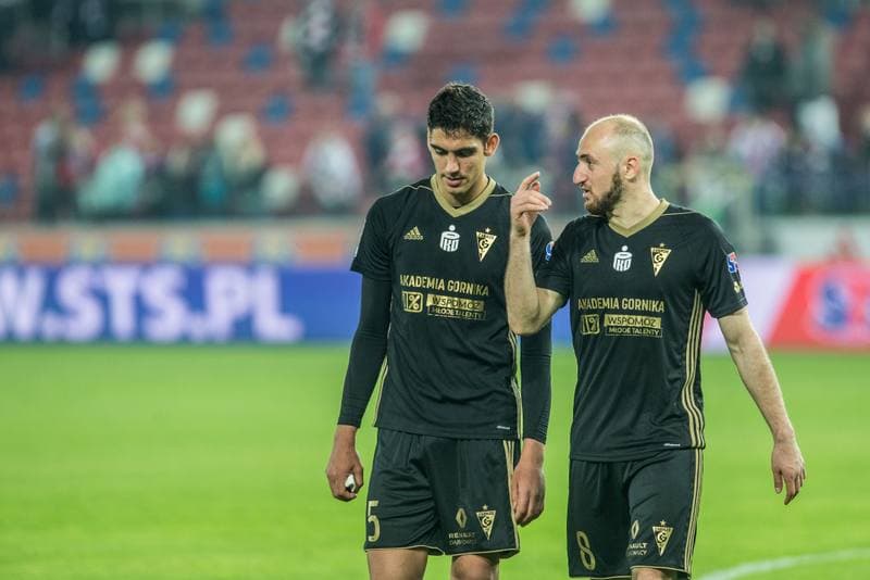 Football. Lotto Ekstraklasa. Gornik Zabrze - Wisla Krakow. 03.05.2019