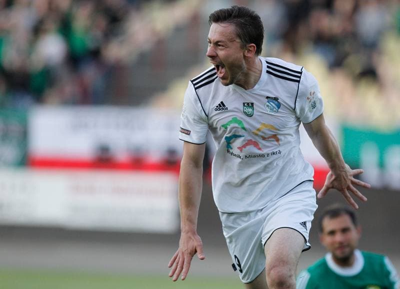 Football. I Liga. Energetyk ROW Rybnik - GKS Belchatow. 09.05.2014