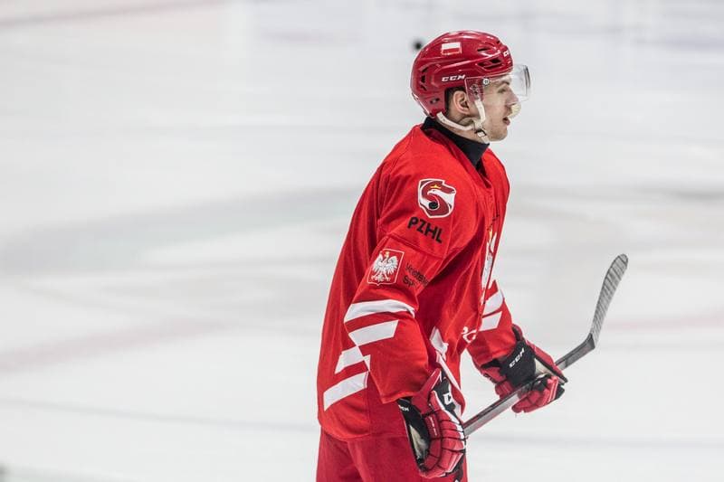 Ice Hockey. Poland national team. Training. 06.04.2022