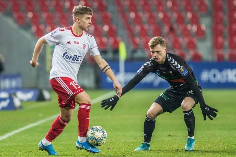 Football. Totolotek Puchar Polski. GKS Tychy - LKS Lodz. 04.12.2019