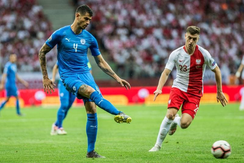 Football. Euro 2020 Qualifiers. Poland - Israel. 10.06.2019