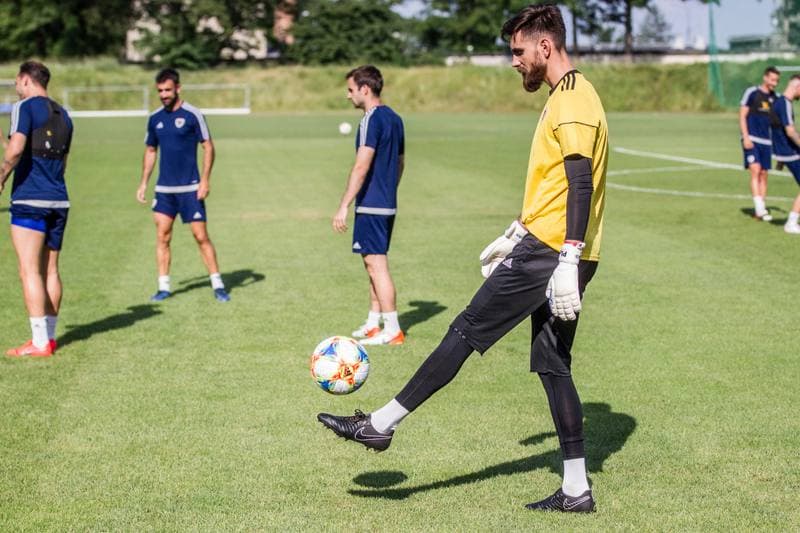 Football. Piast Gliwice. Training. 12.06.2019