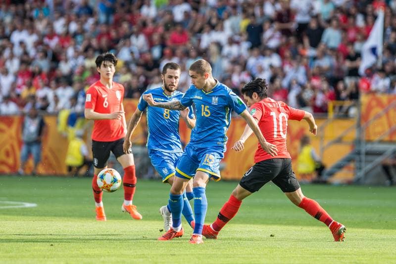 Football. FIFA U-20 World Cup. Ukraine - Korea Republic. 15.06.2019