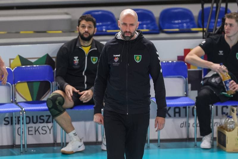 Volleyball. PlusLiga. GKS Katowice - PGE Giek Skra Belchatow. 09.12.2023