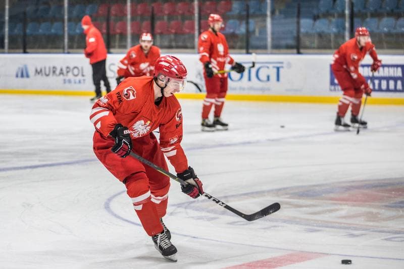 Ice Hockey. Poland national team. Training. 18.04.2022