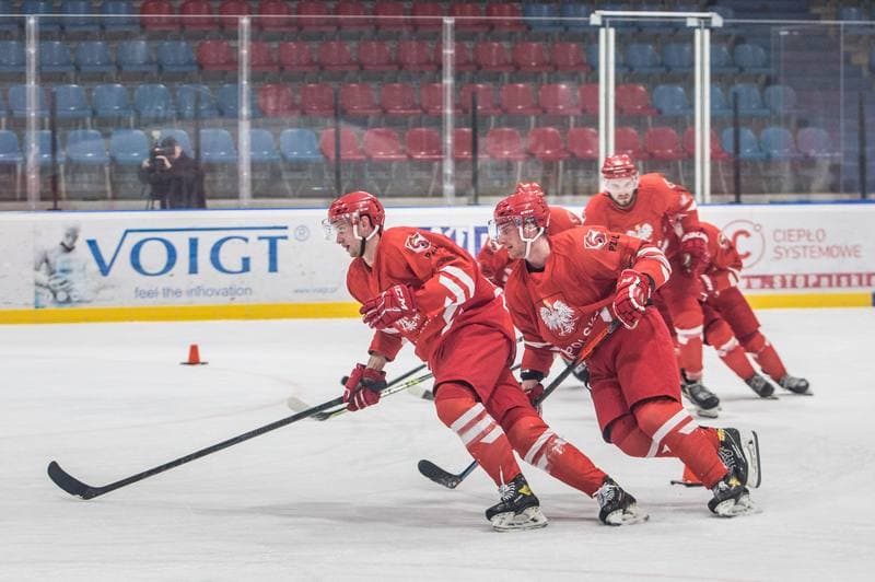 Ice Hockey. Poland national team. Training. 18.04.2022