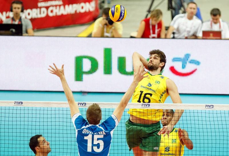 Volleyball. FIVB Men's World Championship. Brazil - Finland. 05.09.2014