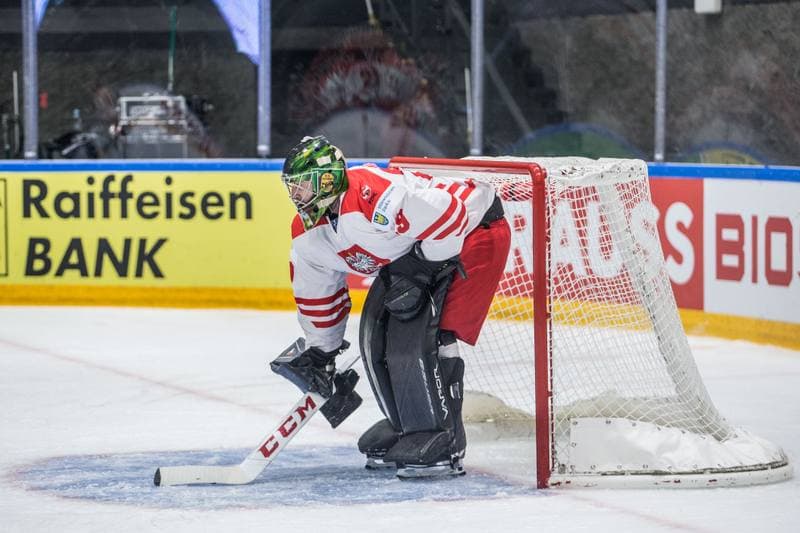 Ice Hockey. World Championship Division 1 Group B. Poland - Estonia. 26.04.2022
