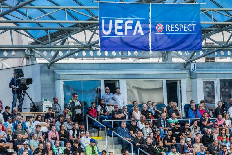 Football. UEFA Europa League. FK Mlada Boleslav - FCSB. 15.08.2019