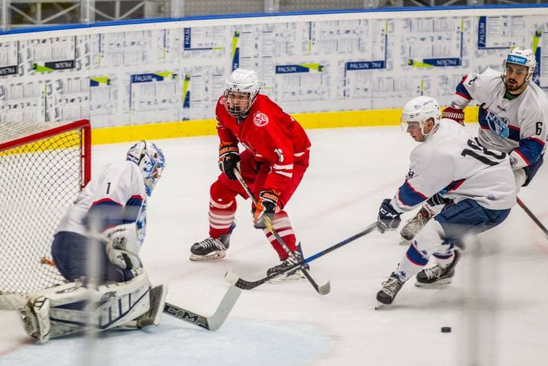 Ice Hockey. Friendly Match. Poland U20 - HK Nitra. 16.08.2019