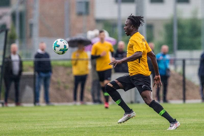 Football. Sparing. LKS Goczalkowice Zdroj - Wieczysta Krakow. 11.07.2020