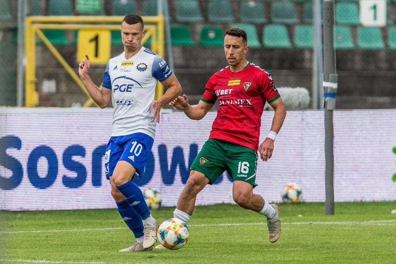 Football. Fortuna I Liga. Zaglebie Sosnowiec - Stal Mielec. 17.07.2020