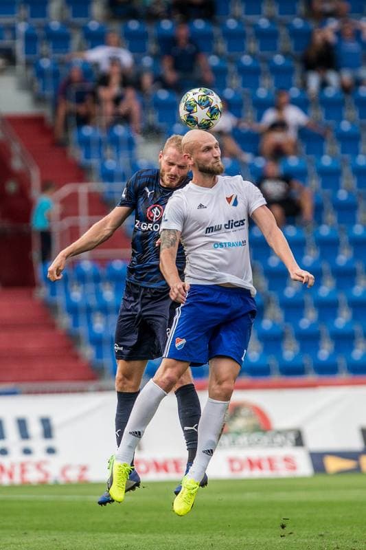 Football. Fortuna:Liga. Banik Ostrava - 1 FC Slovacko. 23.08.2019