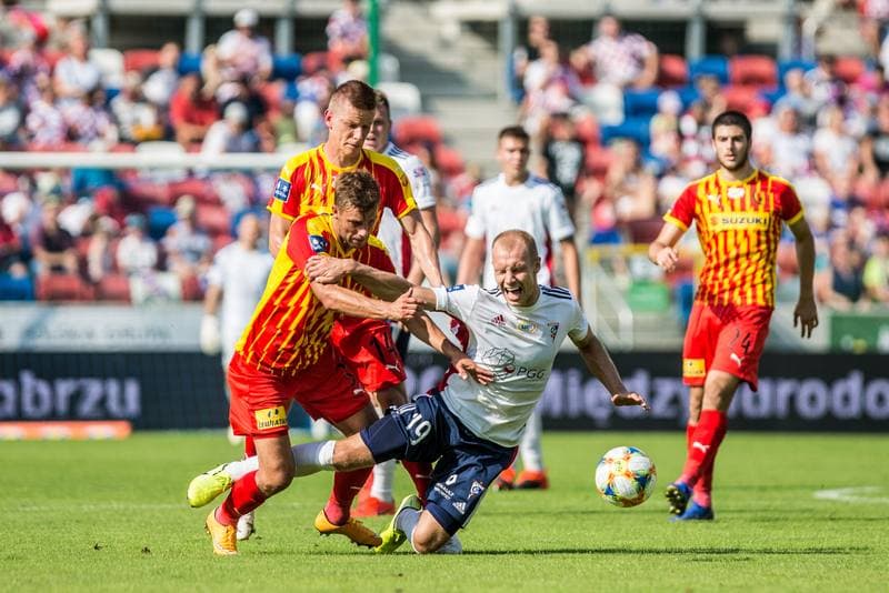 Football. PKO BP Ekstraklasa. Gornik Zabrze - Korona Kielce. 25.08.2019