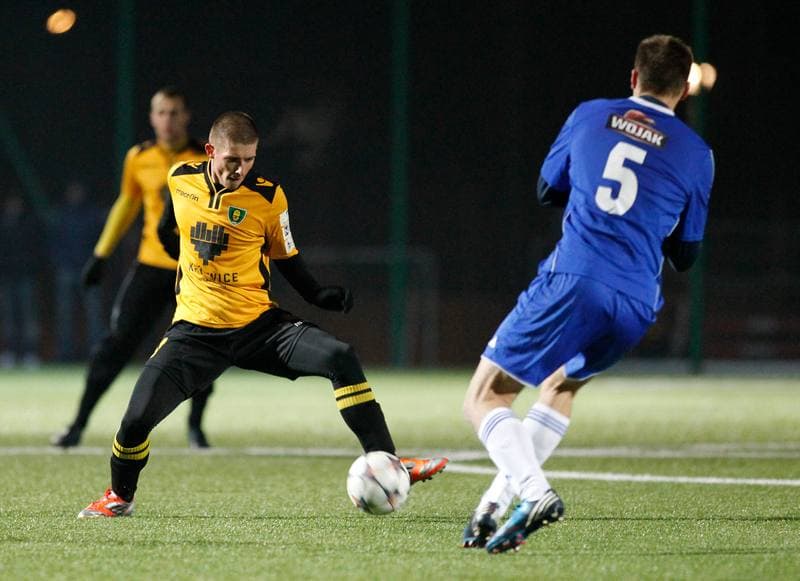 Football. Friendly Match. GKS Katowice - Gornik Walbrzych. 18.02.2015